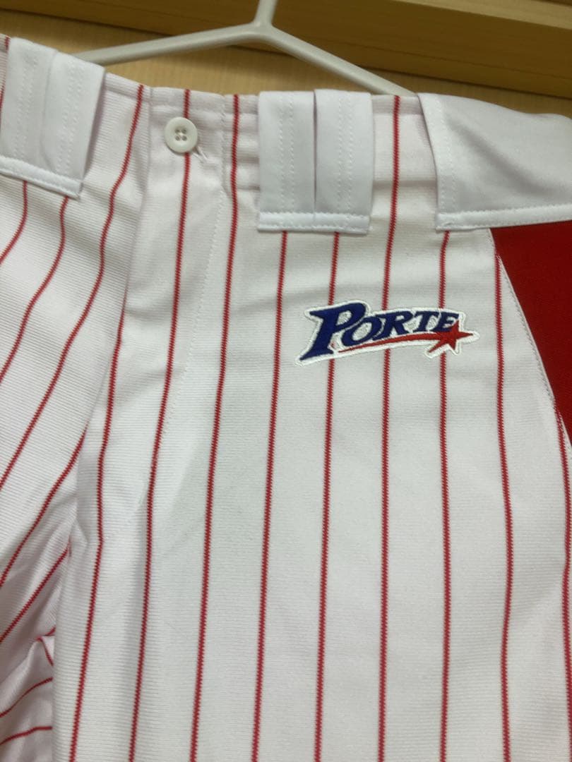 Mizuno ポルテ ユニフォーム 160 赤