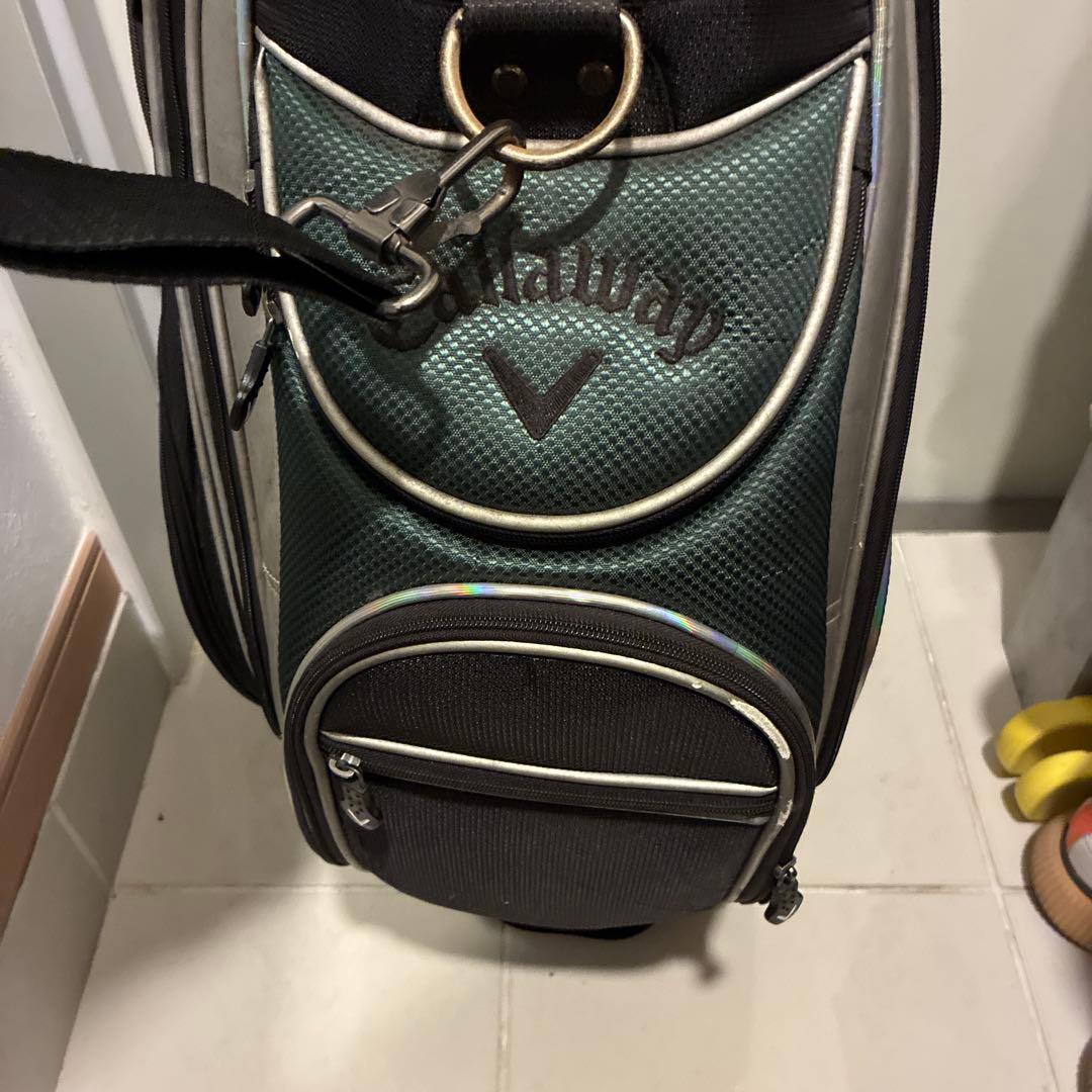 Callaway ゴルフバッグ ブラック/グリーン