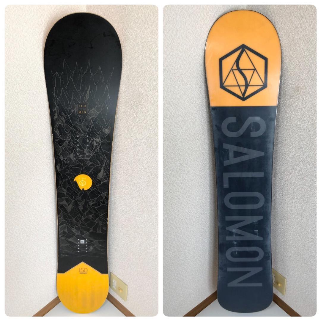 最終値下げ⑦ スノボ2点セット SALOMON SIGHT 150 × バートン