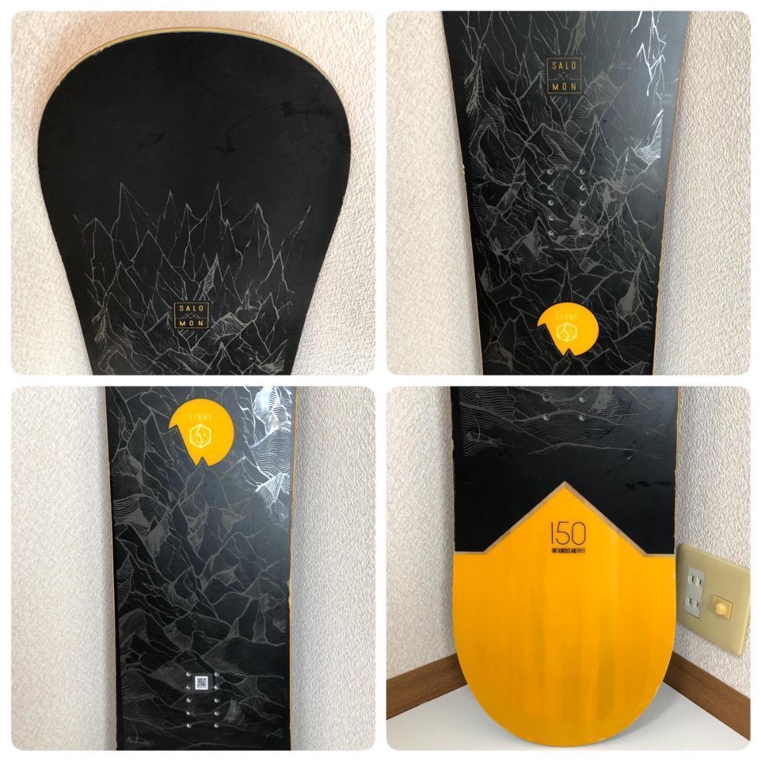 最終値下げ⑦ スノボ2点セット SALOMON SIGHT 150 × バートン
