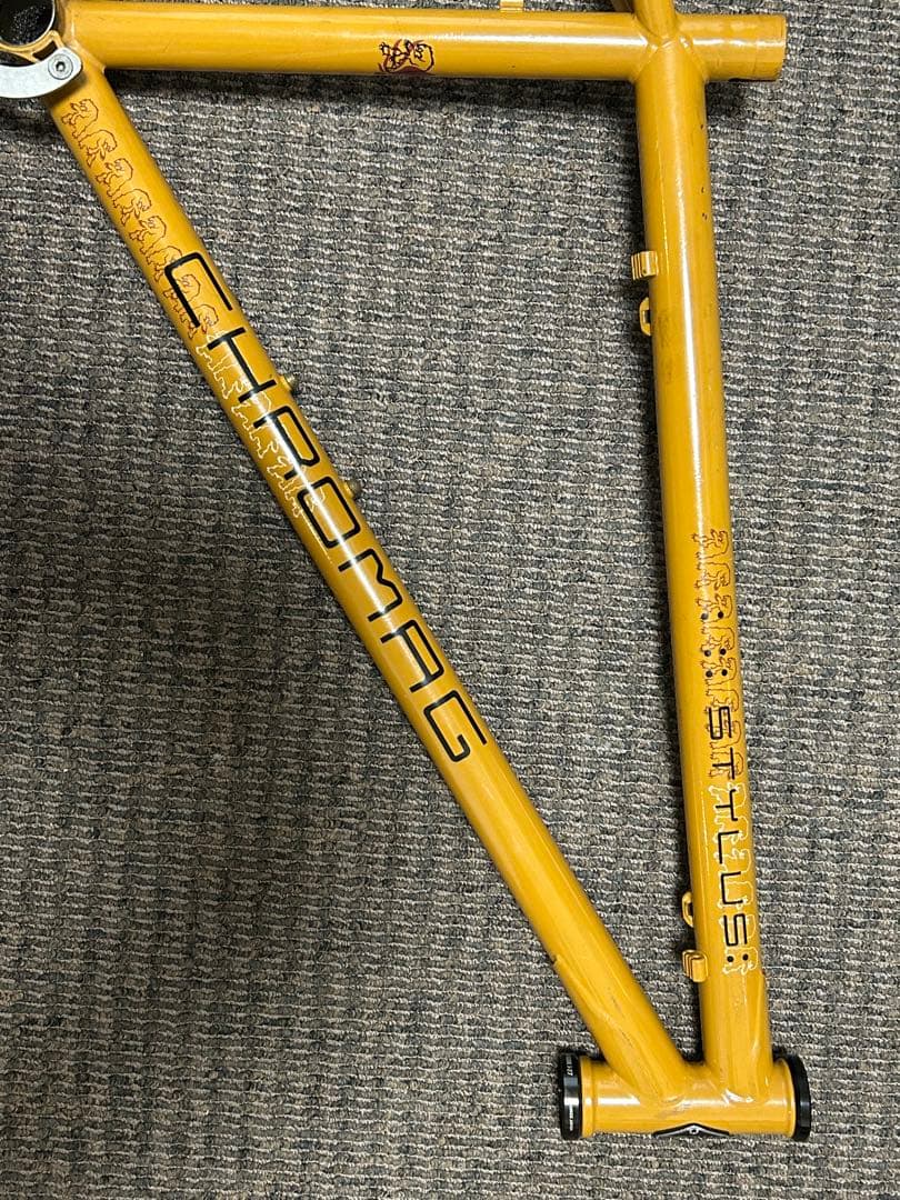 CHROMAGクロマグ STYLUS 26 MTB クロモリ　キャメルイエロー