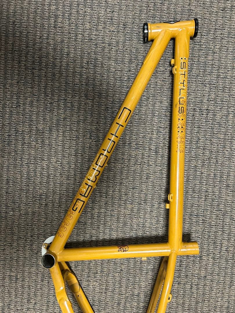 CHROMAGクロマグ STYLUS 26 MTB クロモリ　キャメルイエロー