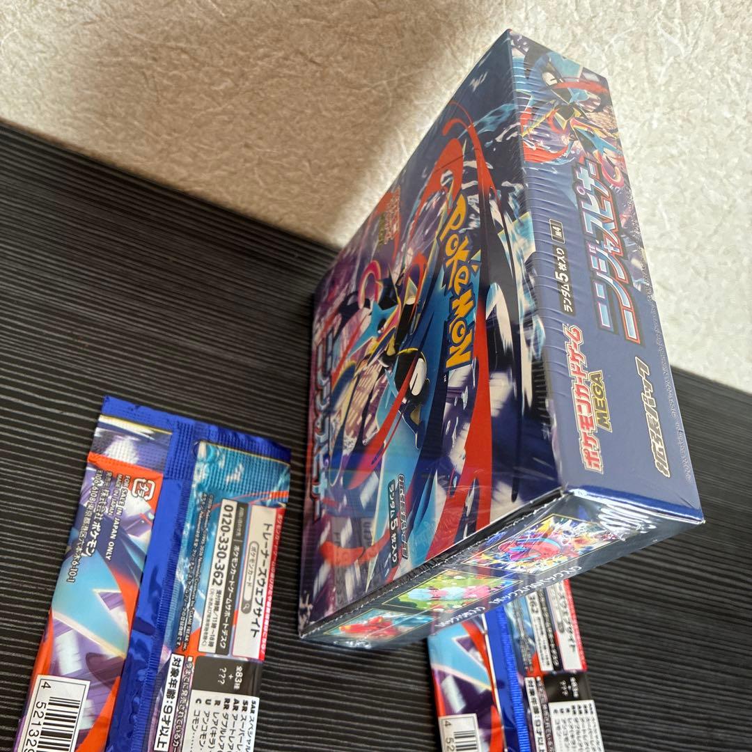 ポケモンカード ニンフィア 1ボックスと2パックセット