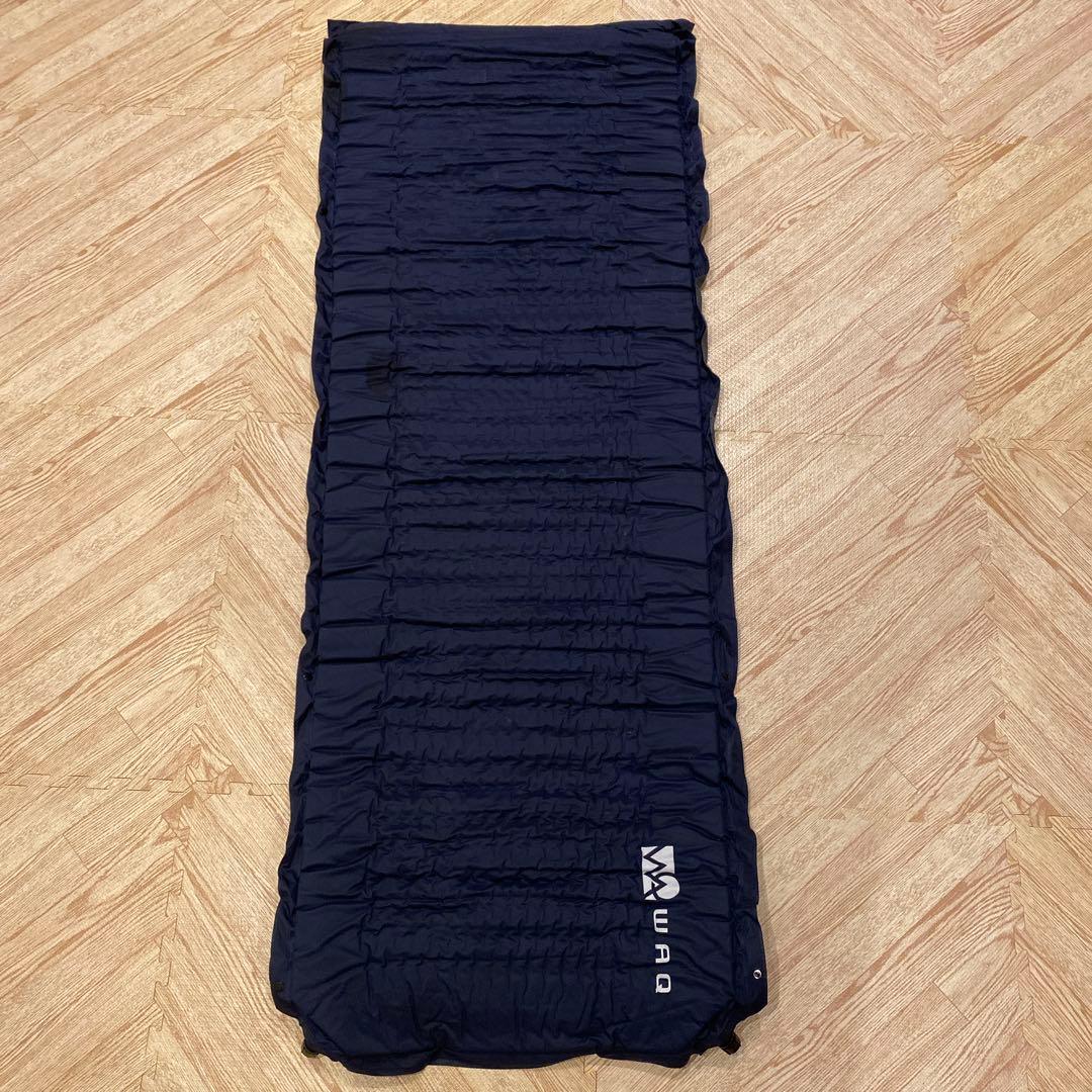 WAQ インフレータブルマット シングルサイズ （厚さ8㎝） 2個セット