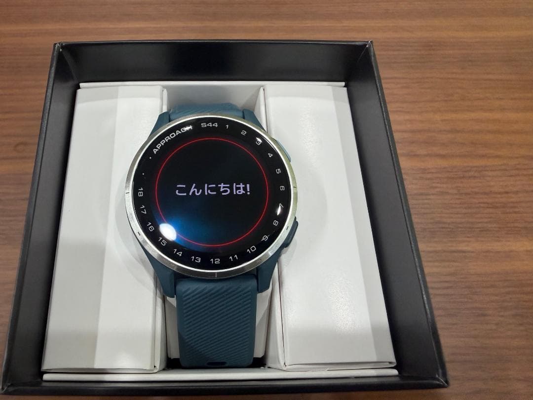 未使用に近い‼　Garmin Approach S44 GPSナビ