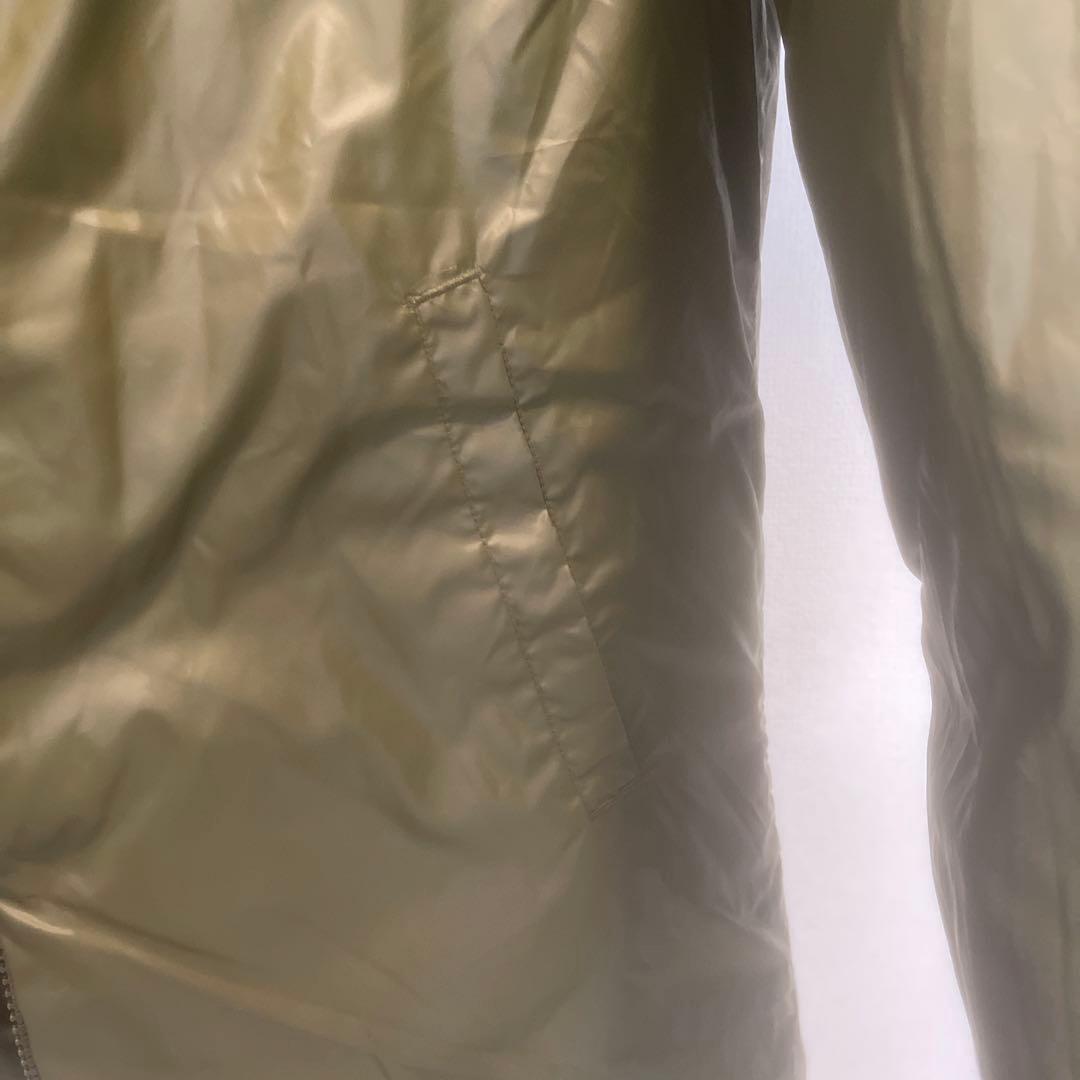 NIKE ナイキ ベンチコート XL カーキ リバーシブル 中綿 ロングコート
