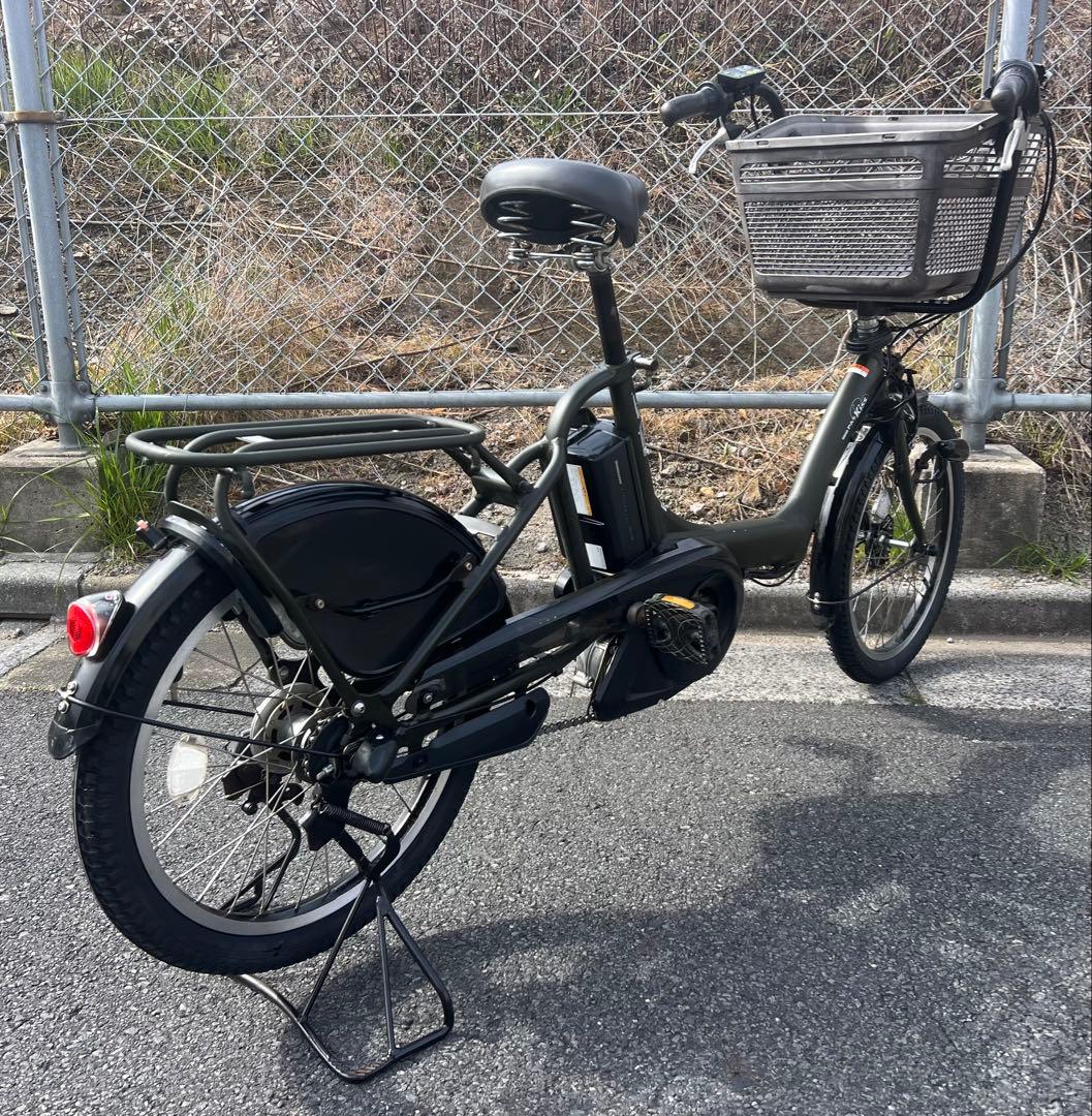 ヤマハPAS KISS 20インチ電動アシスト自転車前後新品タイヤ交換済