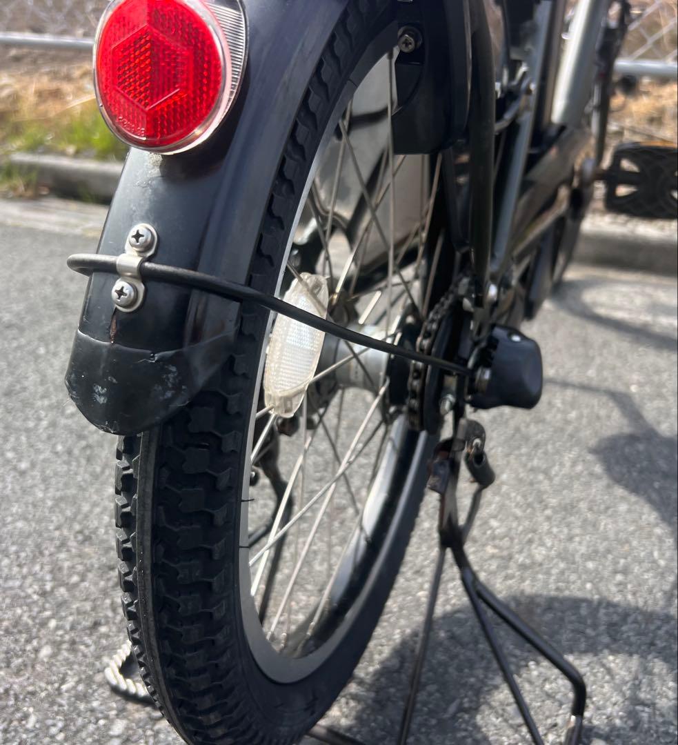 ヤマハPAS KISS 20インチ電動アシスト自転車前後新品タイヤ交換済
