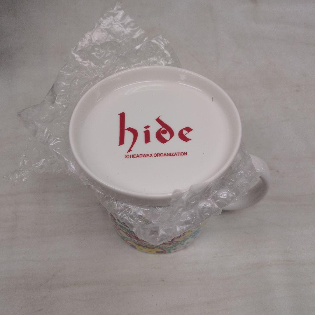 hide（X JAPAN）フタ付き マグカップ（ホワイトペイントver.）