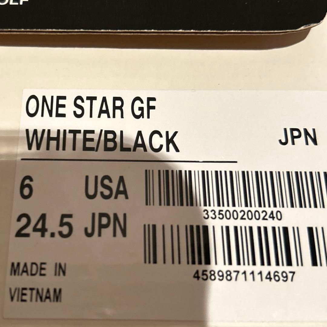 CONVERSE ゴルフシューズ ワンスター GF スパイクレス レザー