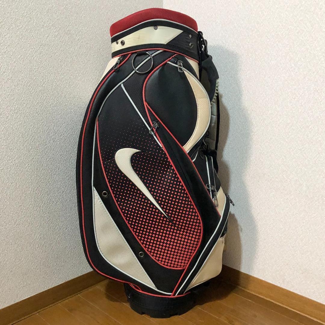 【希少】 NIKE ナイキ ゴルフ キャディバッグ カート型 6分割
