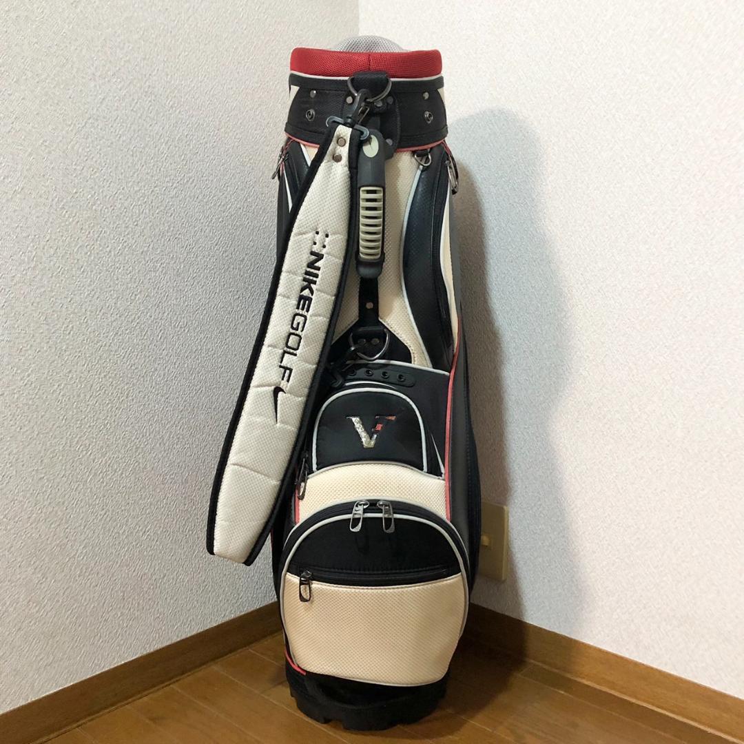 【希少】 NIKE ナイキ ゴルフ キャディバッグ カート型 6分割