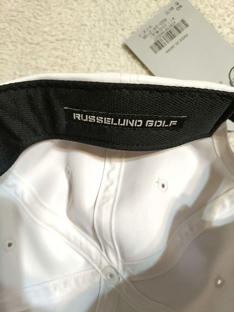新品タグ付き【ラッセルノゴルフ】RSG ルチャゴルフキャップ
