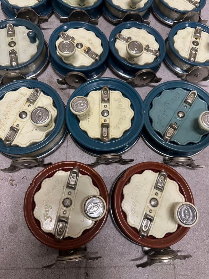 FUJI REEL タイコリール　フィッシングリール 13個セット