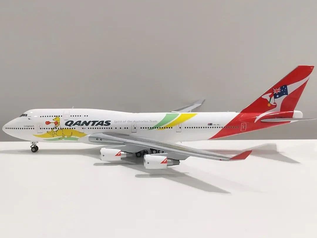 カンタス航空 B747-400 特別塗装機