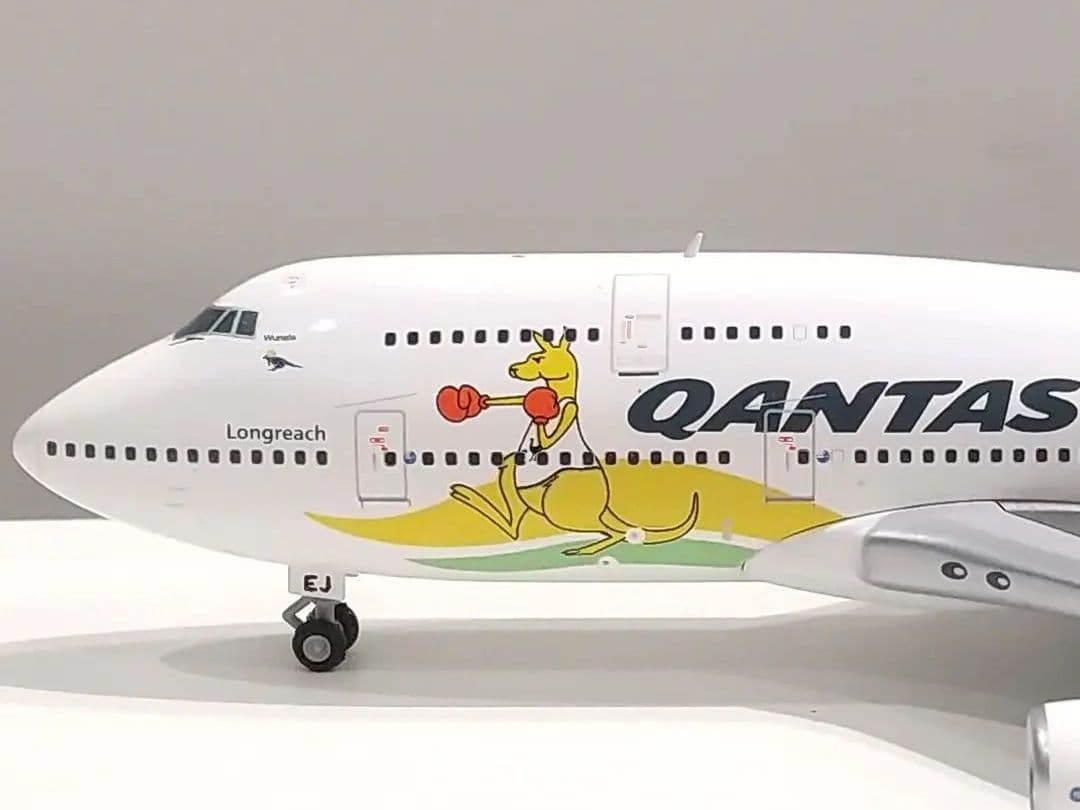 カンタス航空 B747-400 特別塗装機
