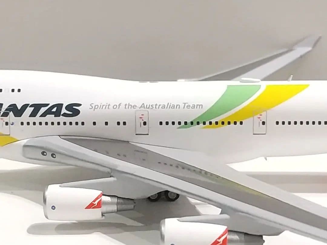 カンタス航空 B747-400 特別塗装機