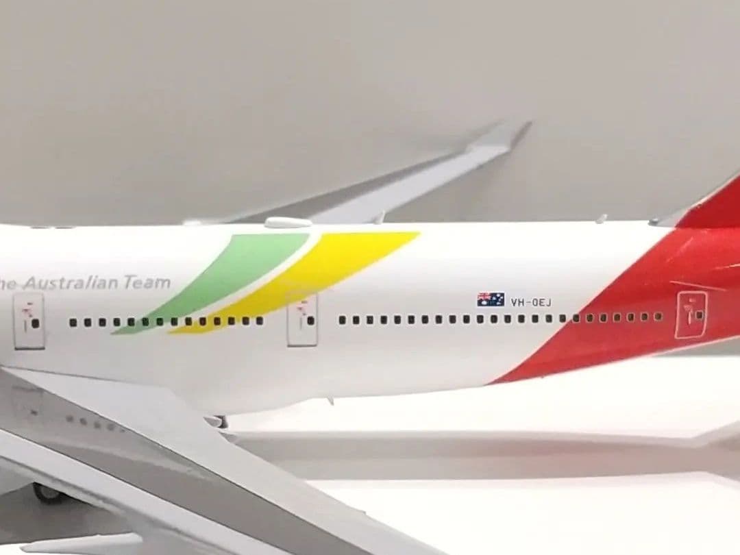 カンタス航空 B747-400 特別塗装機