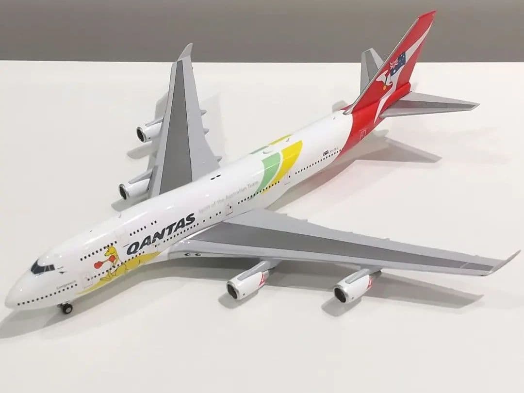 カンタス航空 B747-400 特別塗装機
