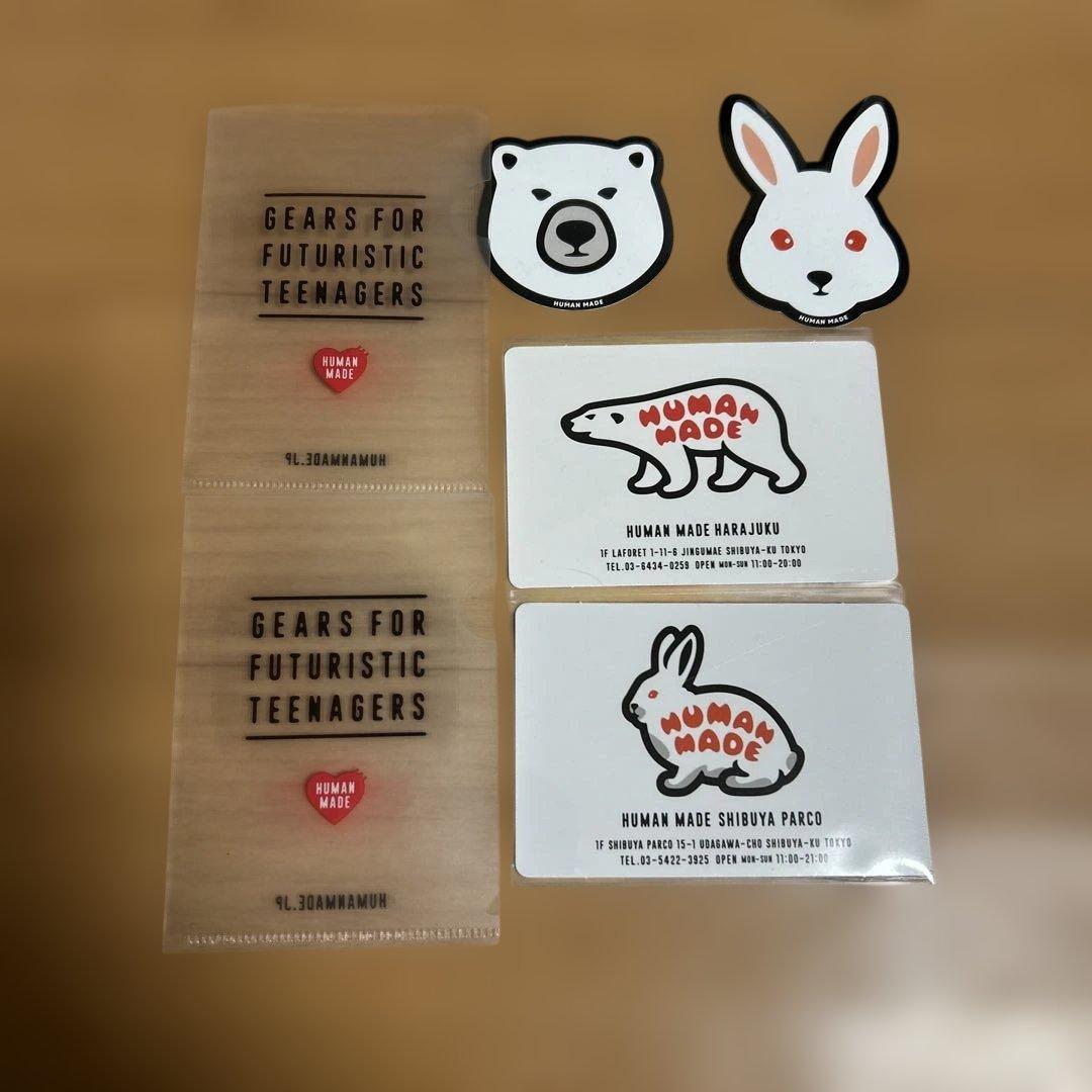 HUMAN MADE ステッカー ファイル マグネット ティッシュ セット 新品