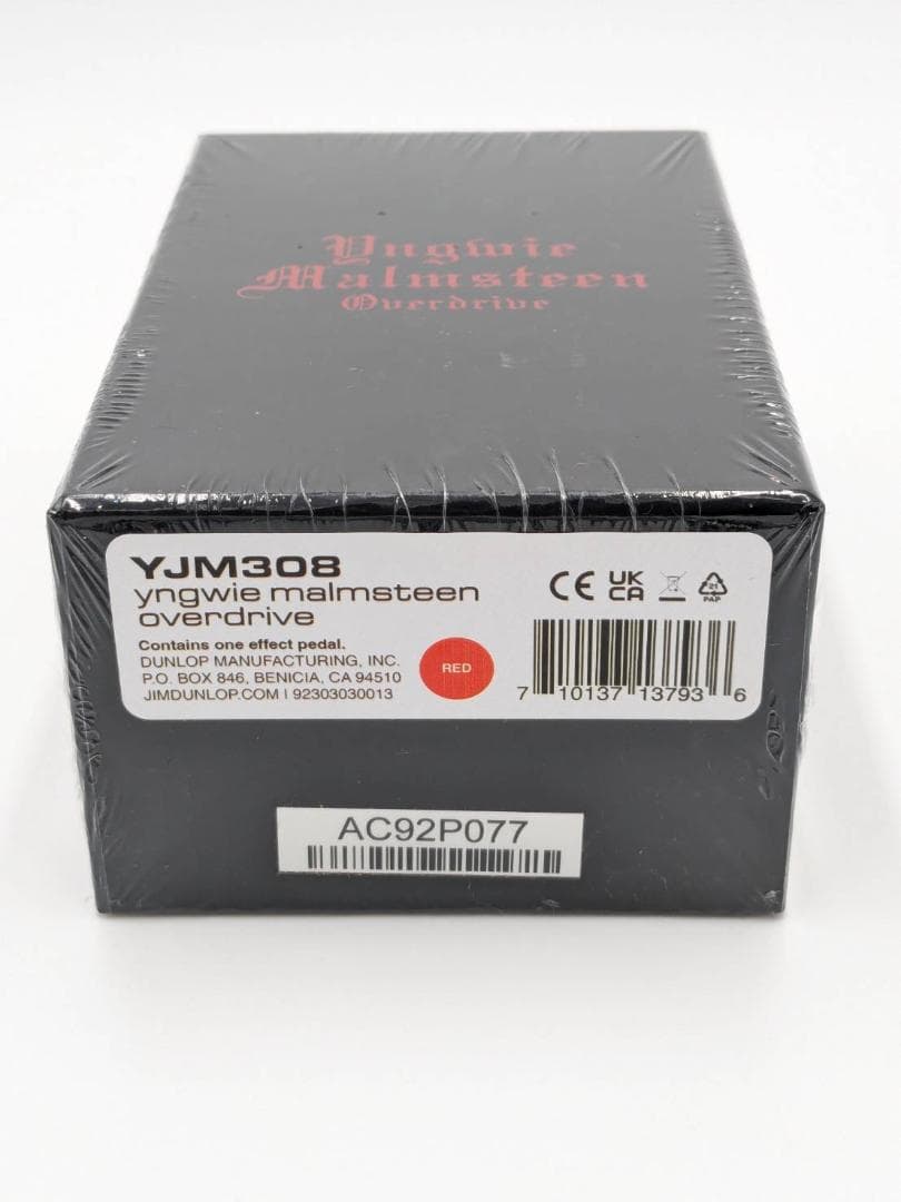 【新品未開封】MXR イングヴェイ・マルムスティーン OD YJM308