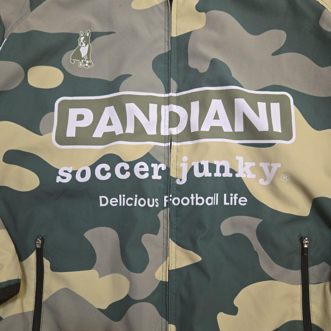 soccerJunky サッカージャンキー 中綿入りジャケット カモフラ防寒着