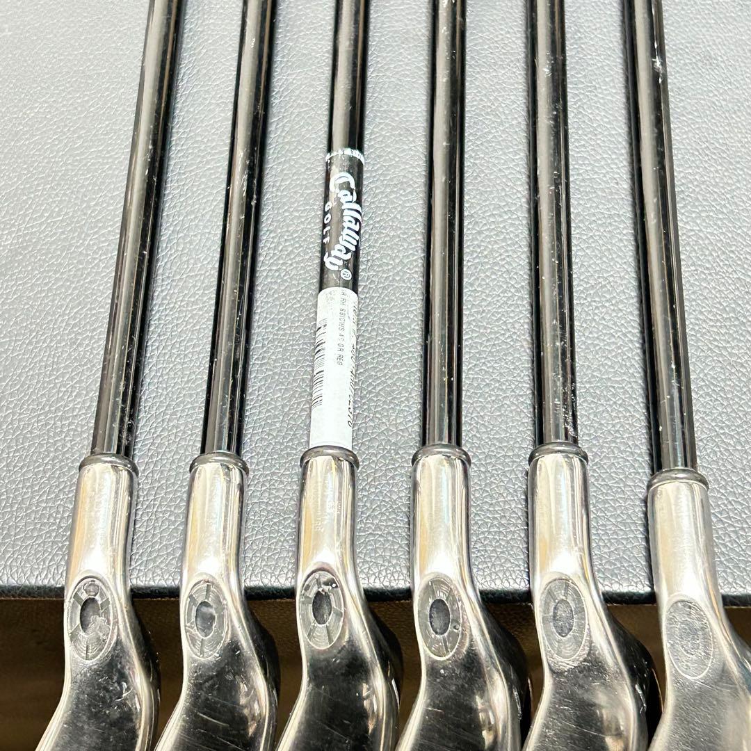キャロウェイ BIG BERTHA アイアンセット US希少仕様 軽量R 名器