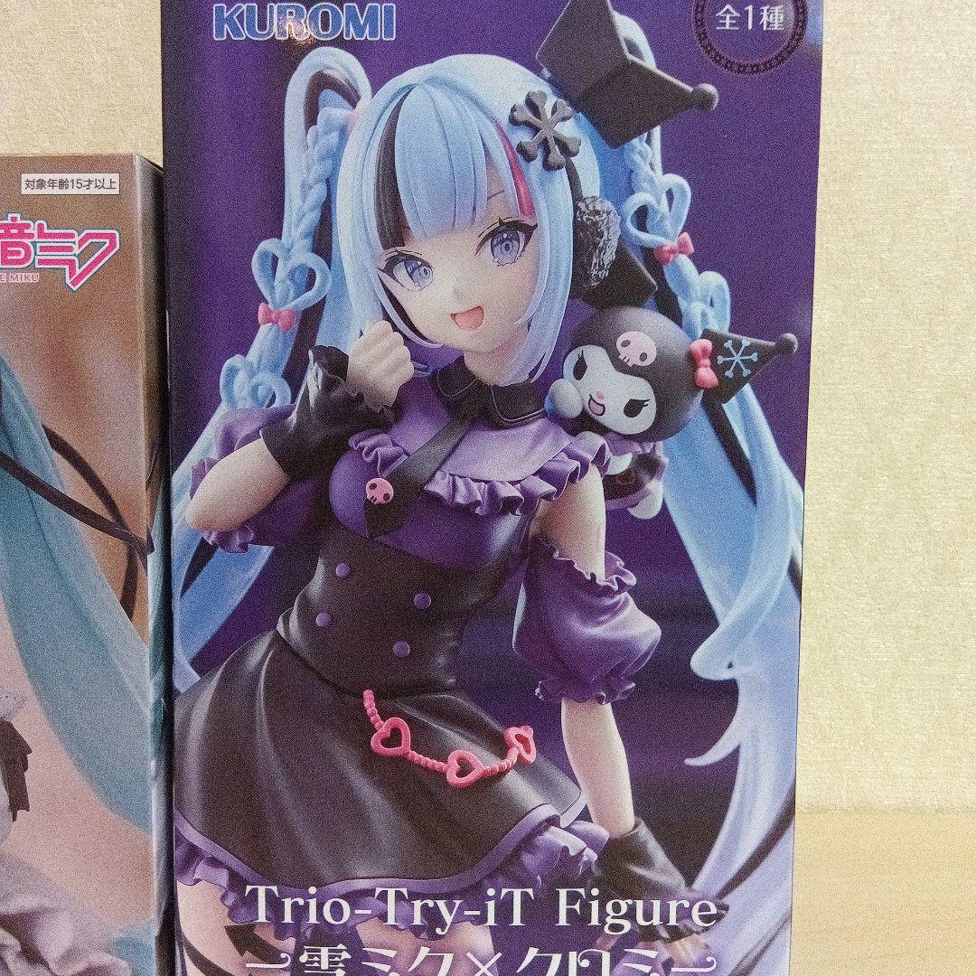初音ミク ぬーどるストッパー 雪ミク×クロミ Trio Try 2点セット