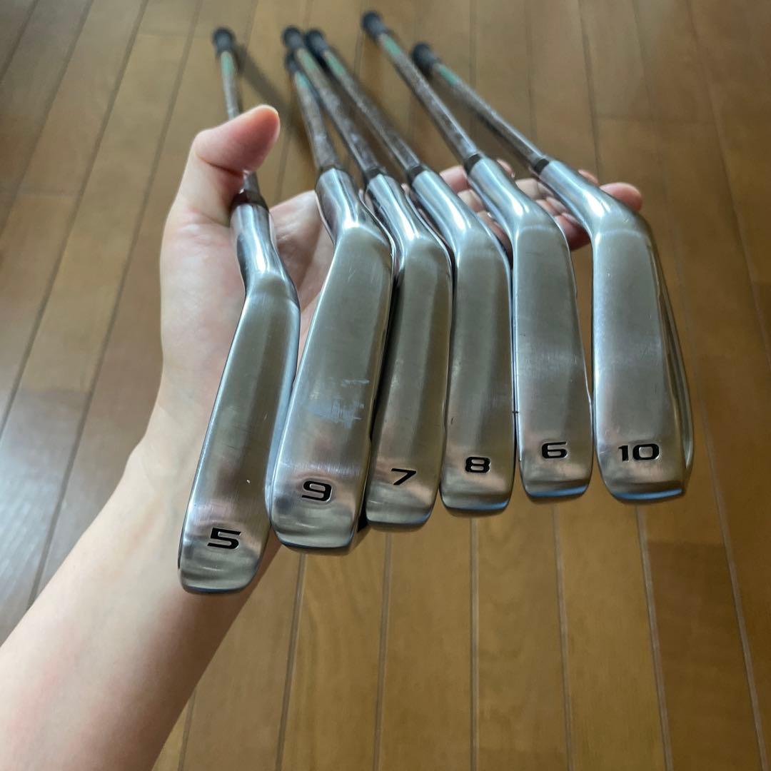 HONMA アイアンセット 5本 スチールシャフト