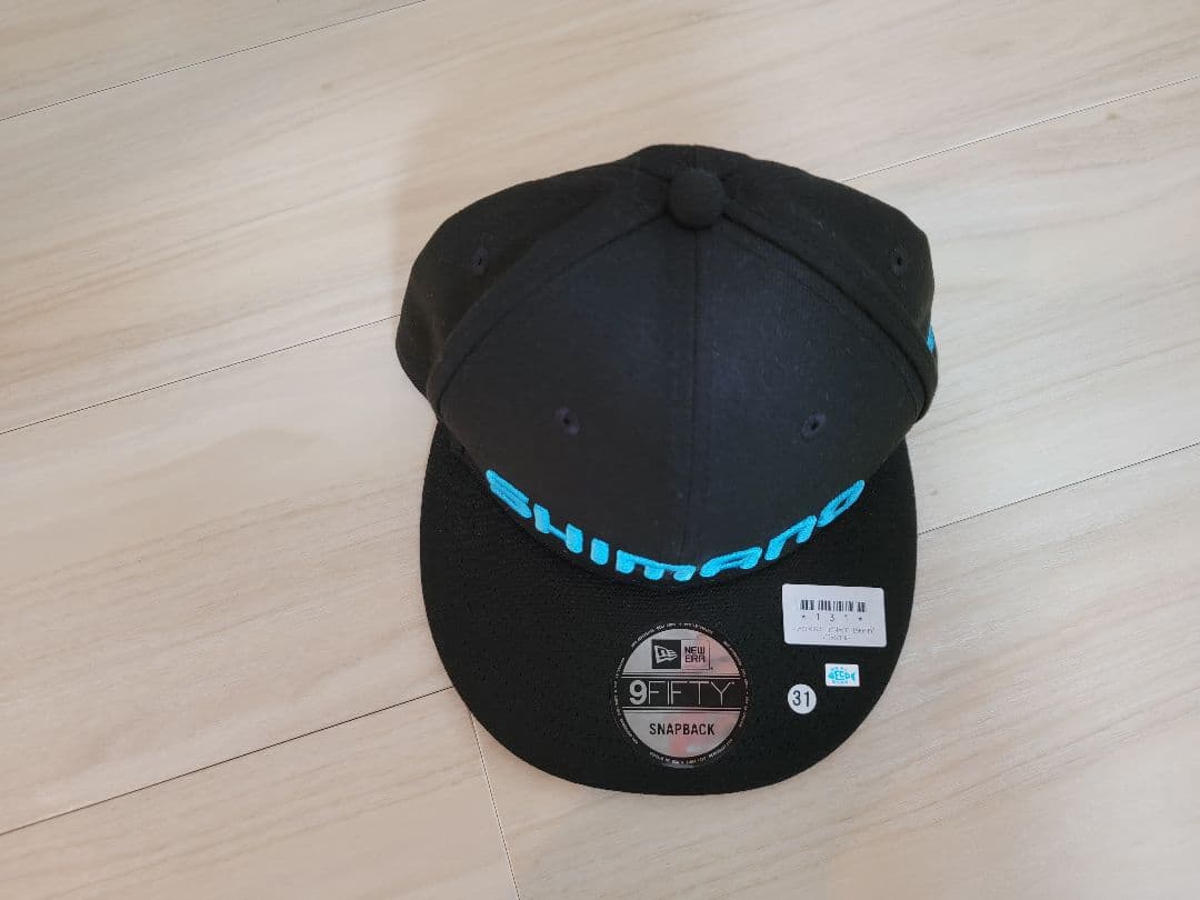 SHIMANO x newera 9FIFTY スナップバックキャップ 黒