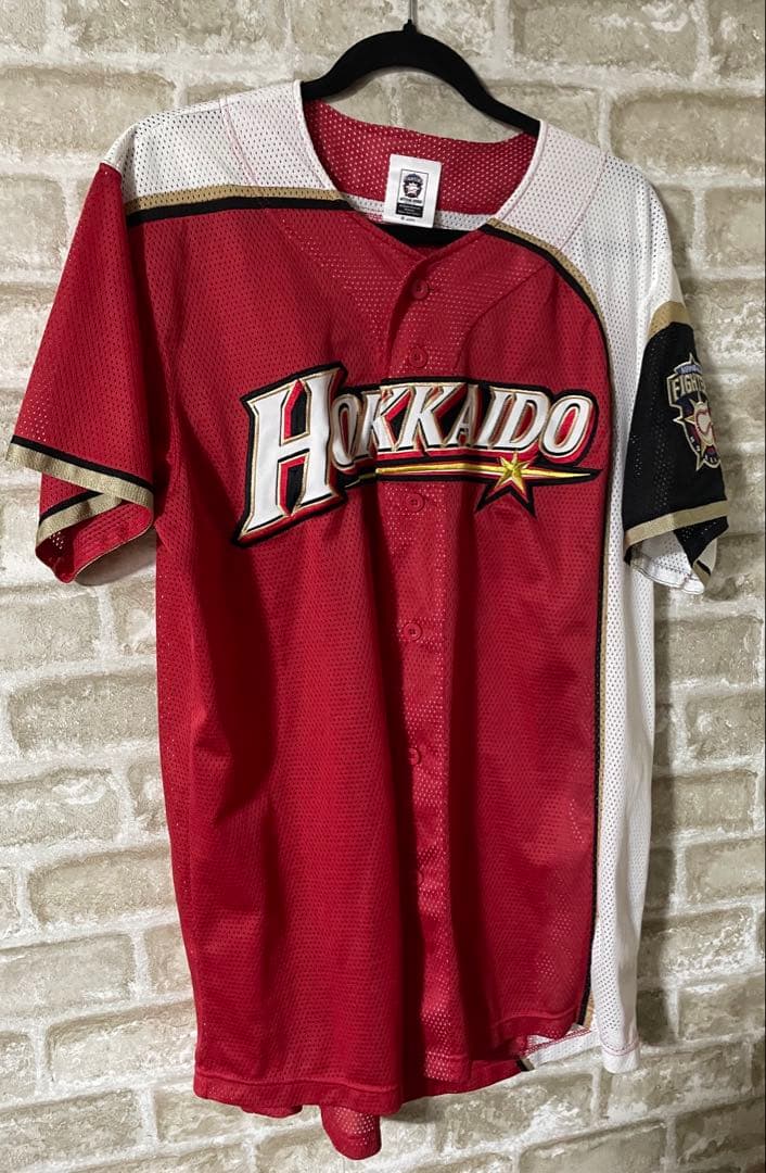 NPB ファイターズ　メンズO XL ユニフォーム　日ハム