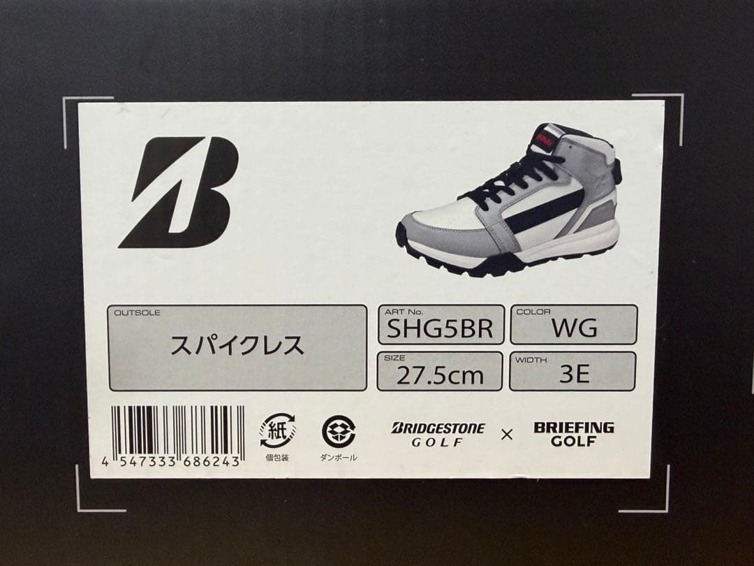 【未使用】BRIEFING×BRIDGESTONE GOLF HIGH 27.5