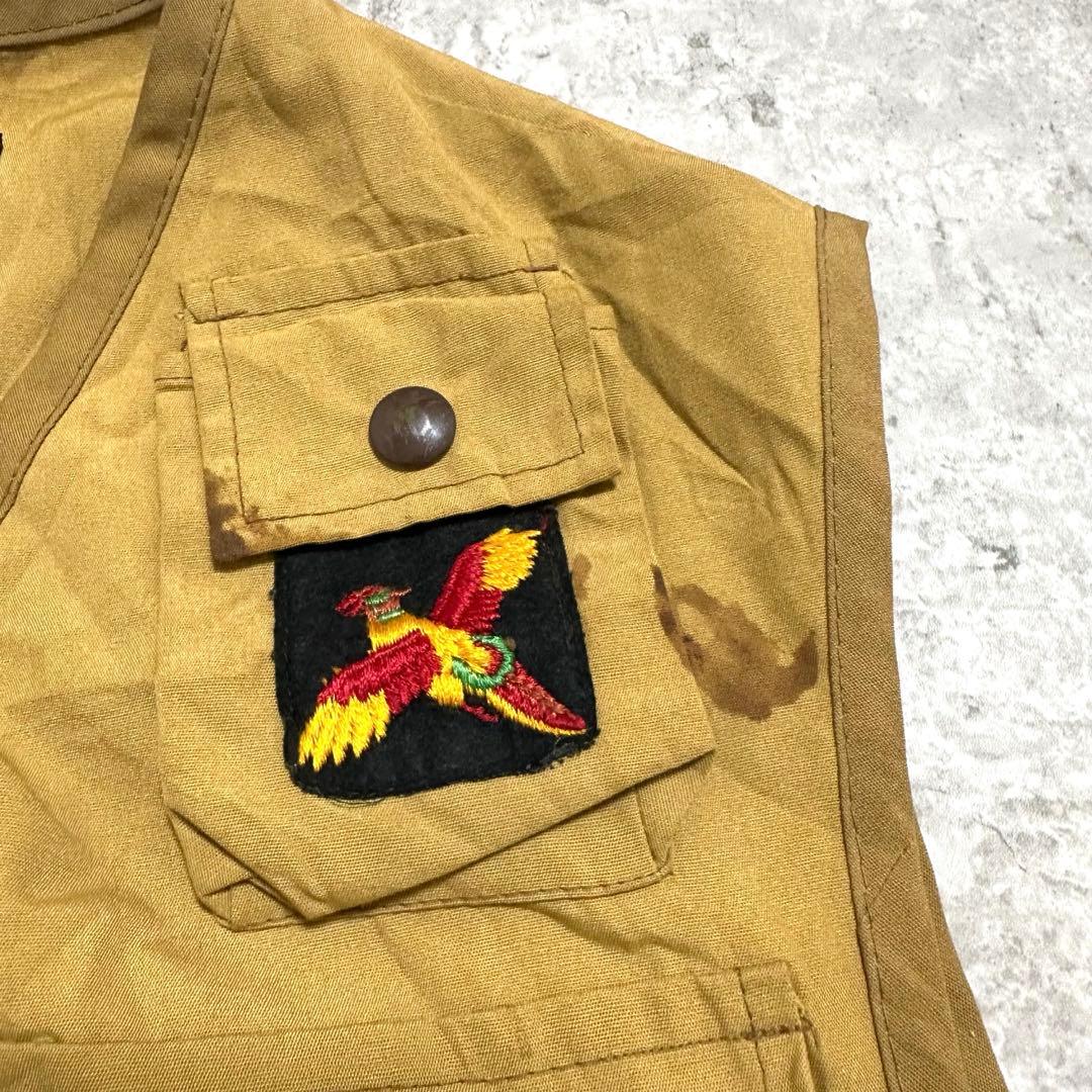 60'S コロンビア Columbia 黒タグ ハンティングベスト