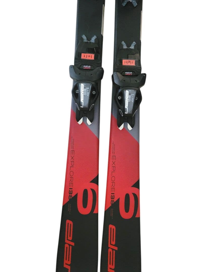 即日発送 ELAN EXPLORE6 138cm スキー板 ビンディング付き