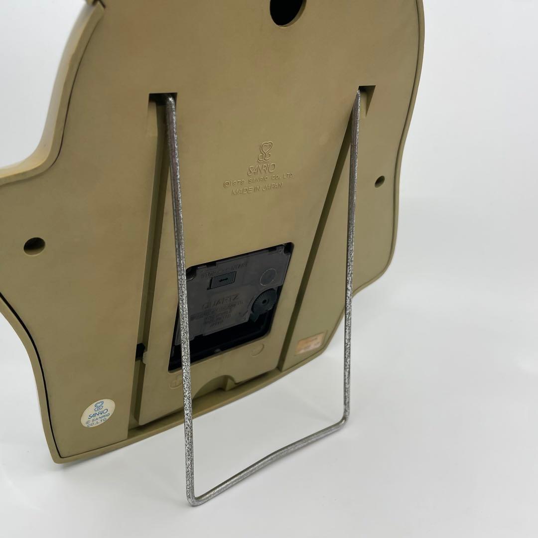 サンリオ 1979年製 タキシードサム 置き時計　レトロ　当時物