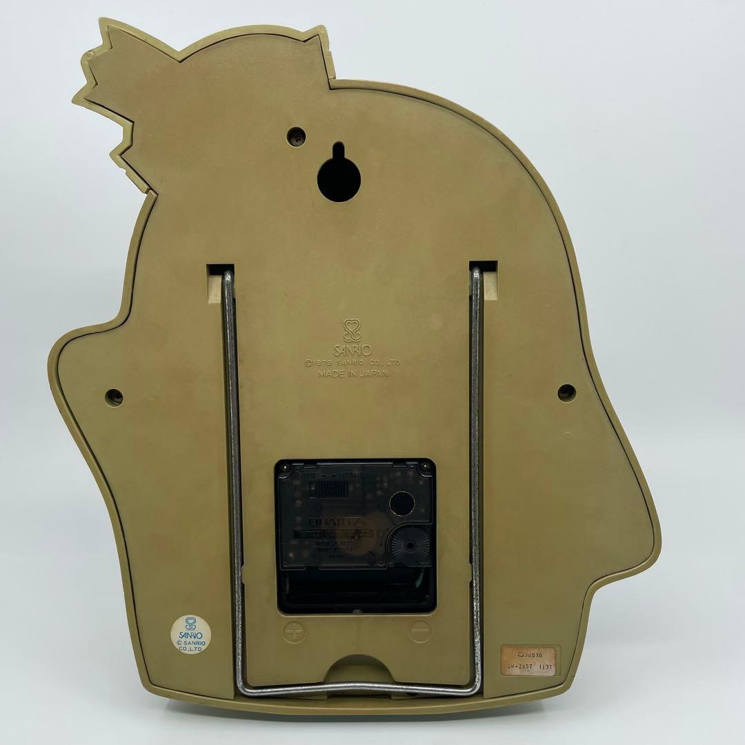 サンリオ 1979年製 タキシードサム 置き時計　レトロ　当時物