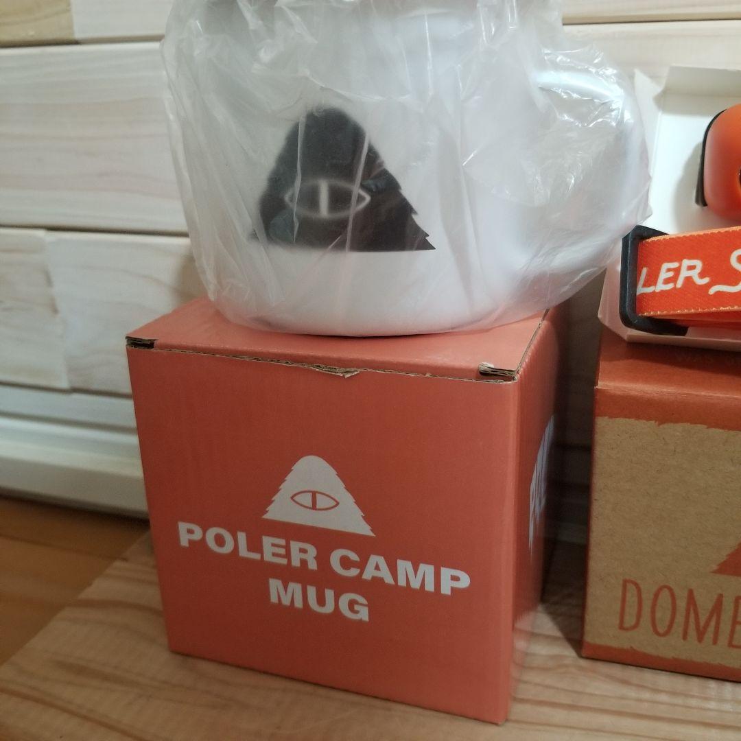 新品未使用　POLER ポーラー　マグカップ　ヘッドライト　セット　キャンプ