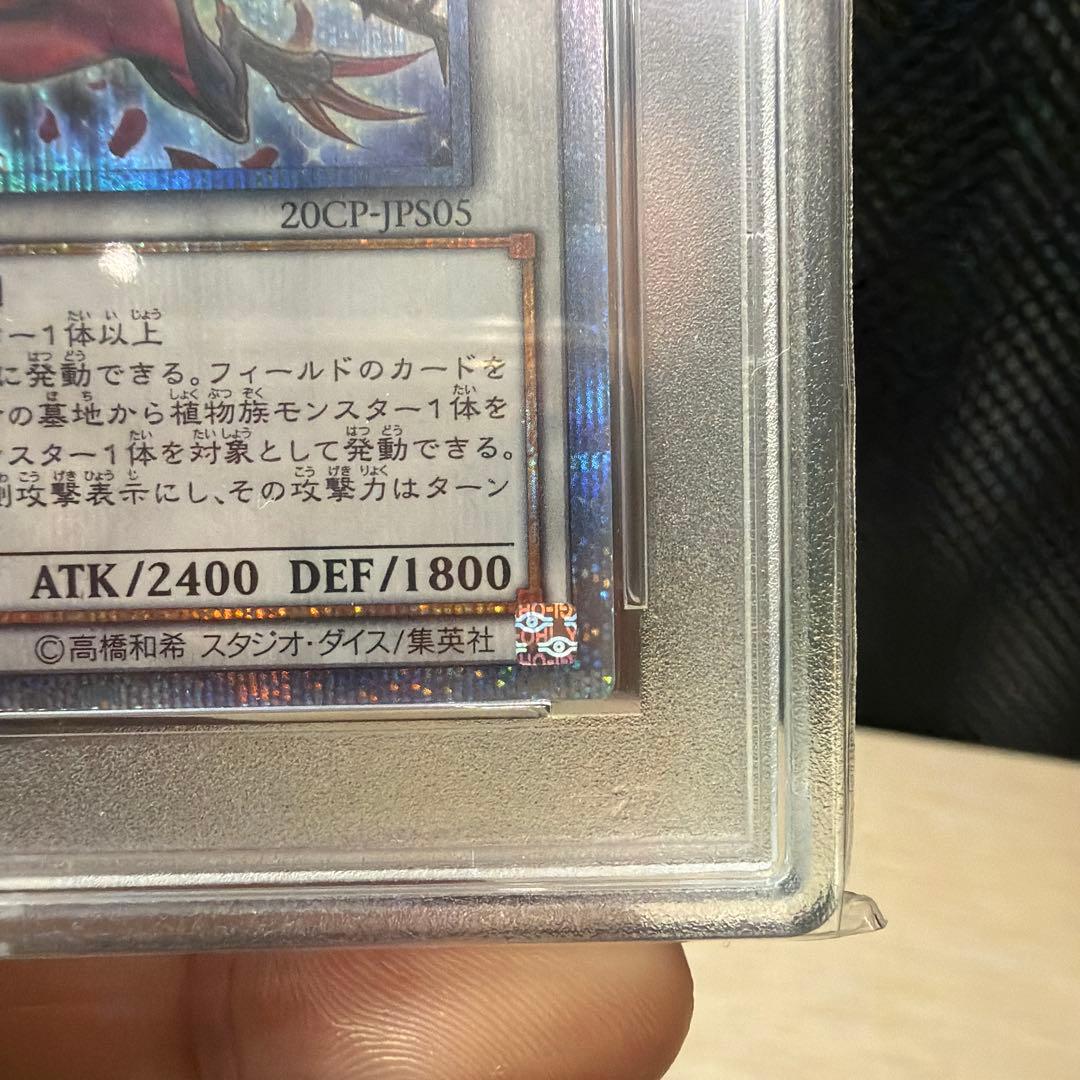 【PSA10】ブラック・ローズ・ドラゴン 20thシークレットレア
