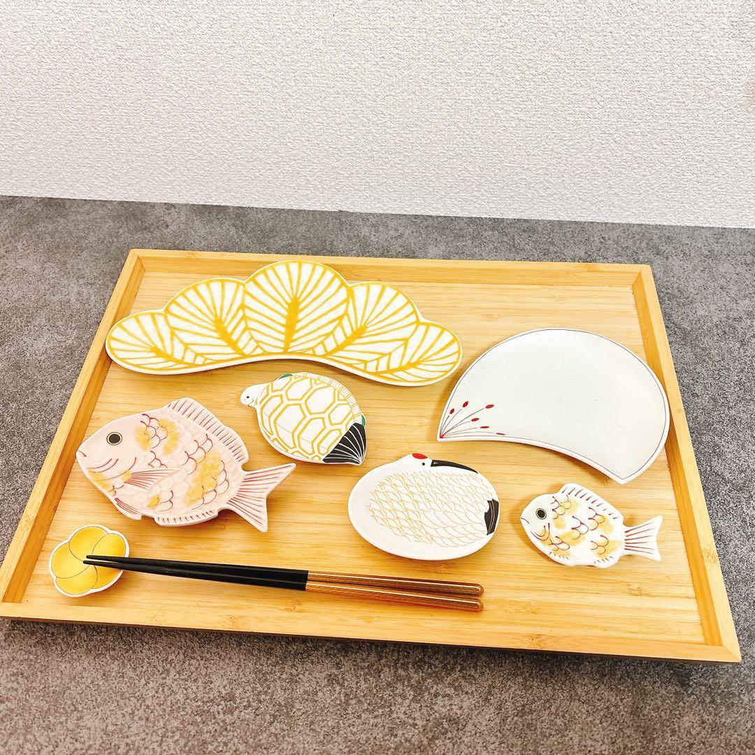 有田焼　幸楽窯　お正月7点セット　1セット限定品