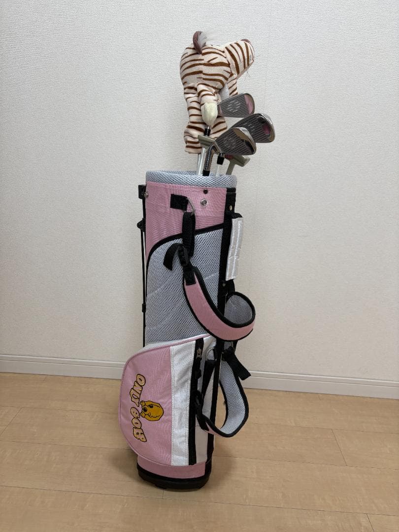 ジュニア ゴルフ クラブセット スタンドバッグ