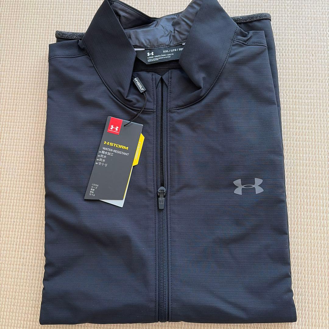 Under Armour 防水ベスト XXL ブラック新品　２XL