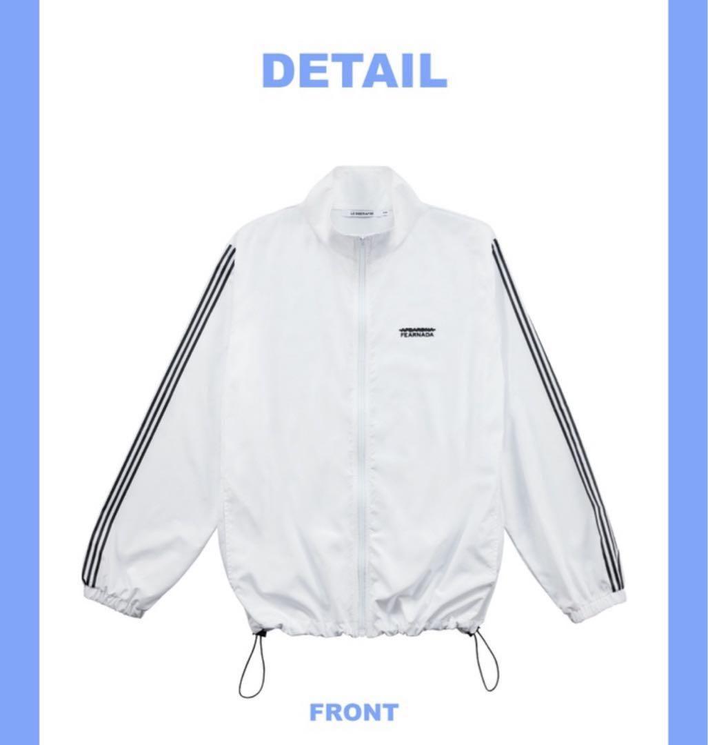LE SSERAFIM FEARNADA TRACK JACKET ホワイト