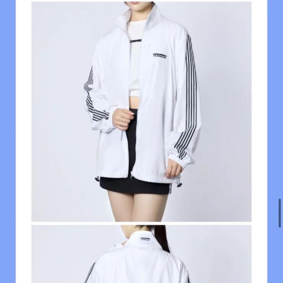 LE SSERAFIM FEARNADA TRACK JACKET ホワイト