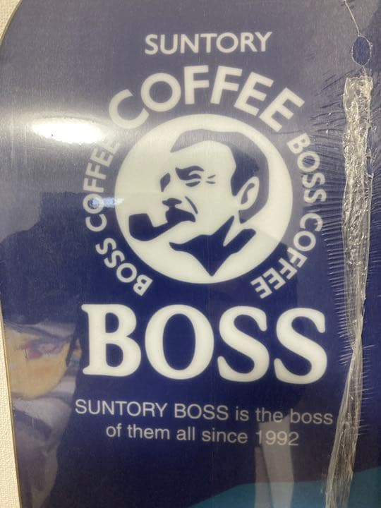SUNTORY BOSS 7ELEVEN コラボ　ボスボード