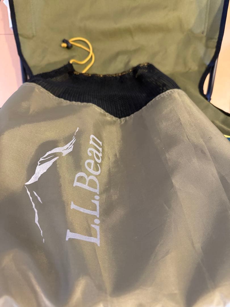 エルエルビーン　アカディアローキャンプチェア　llbean 収納袋付き
