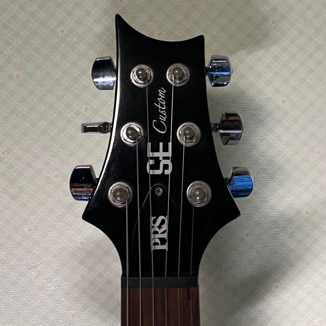 ネック修復歴有 PRS SE custom 24 Blue Matteo