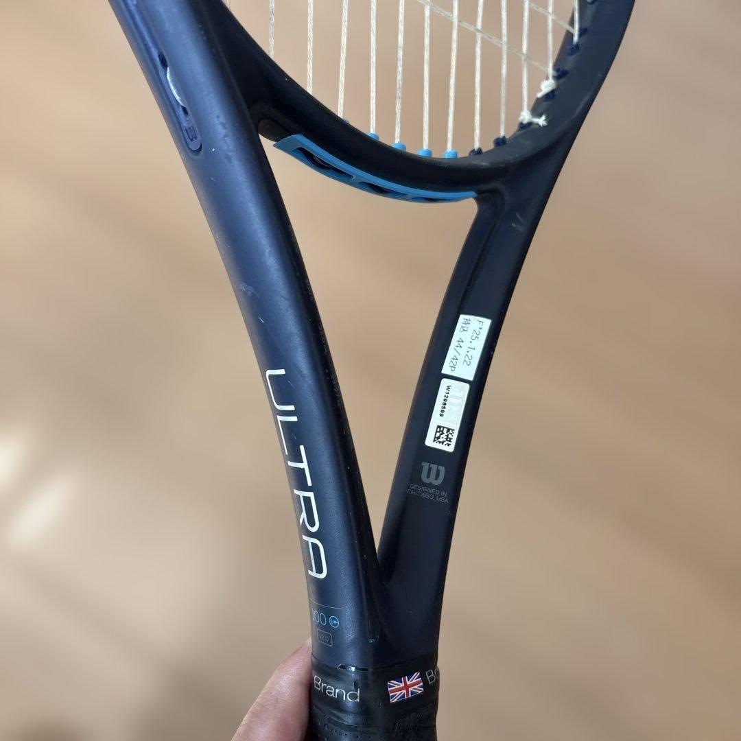 Wilson ウルトラ 100 ver.2 CV 2本セット テニスラケット