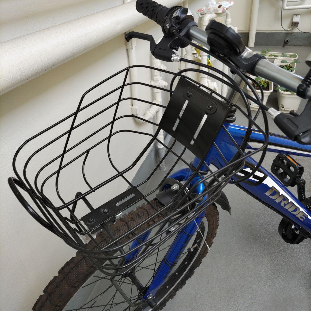 Dride 自転車 青色 バスケット付き 22インチ 手渡しのみ