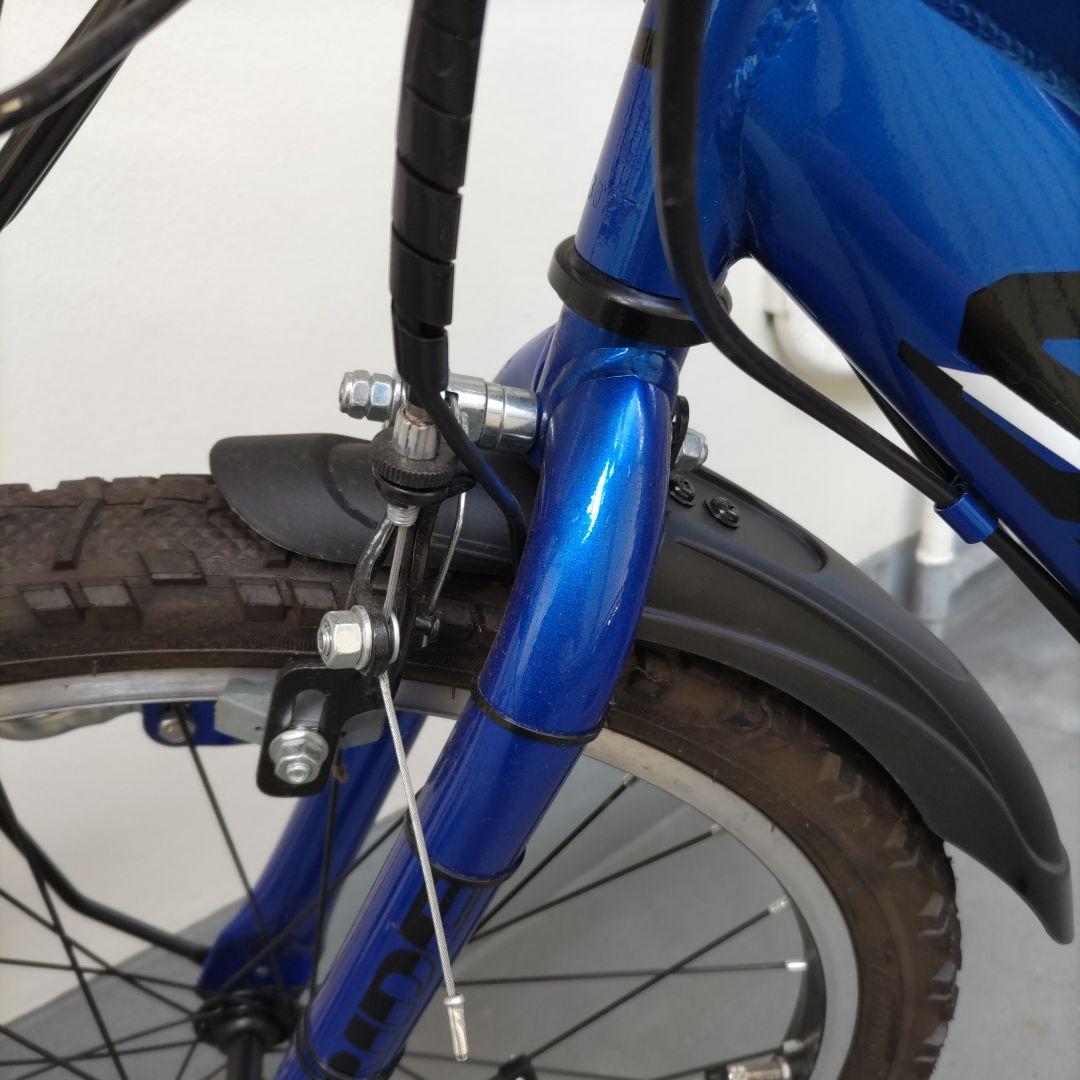 Dride 自転車 青色 バスケット付き 22インチ 手渡しのみ