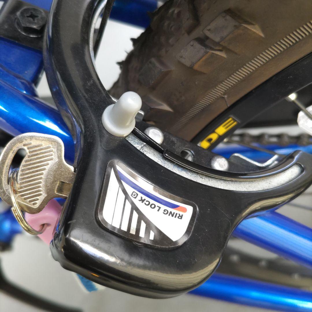 Dride 自転車 青色 バスケット付き 22インチ 手渡しのみ